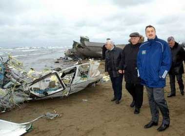 Accident Of An Antonov 140 Operated By Azerbaijan Airlines - Baku ...