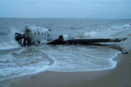 Accident D Un Hawker Siddeley Hs 7 De La Compagnie Gabon Express Libreville Gabon 1001 Crash