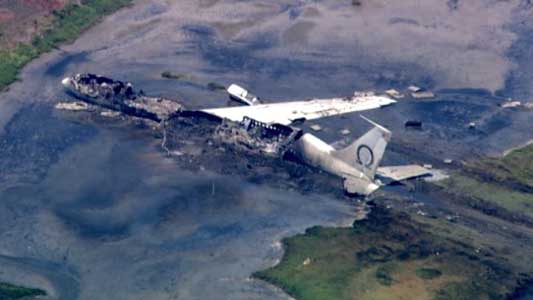 Accident Of A Boeing 707 Operated By Omega Air Refueling - Point Mugu ...