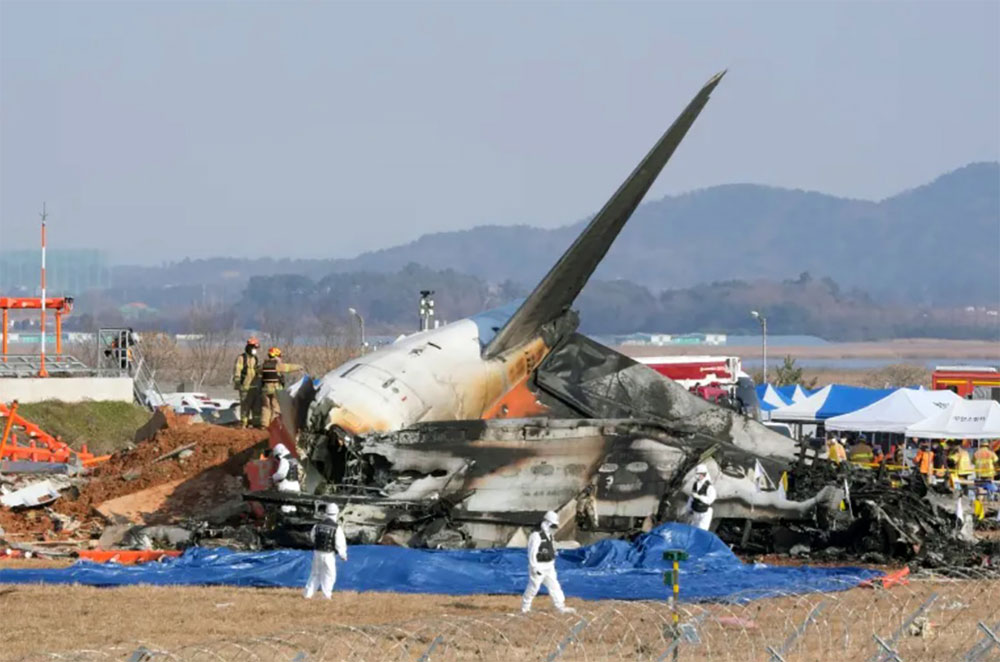 Accident d'un Boeing 737-8AS de  Jeju Air - Muan, Corée du Sud