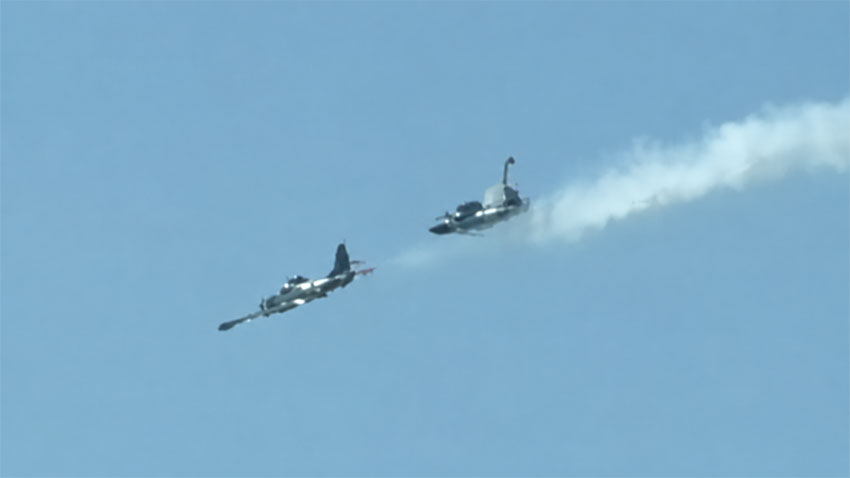 Mid-air collision between two Philippine Air Force SF-260 training aircraft in Batangas Mid-air collision between two Philippine Air Force SF-260 training aircraft in Batangas